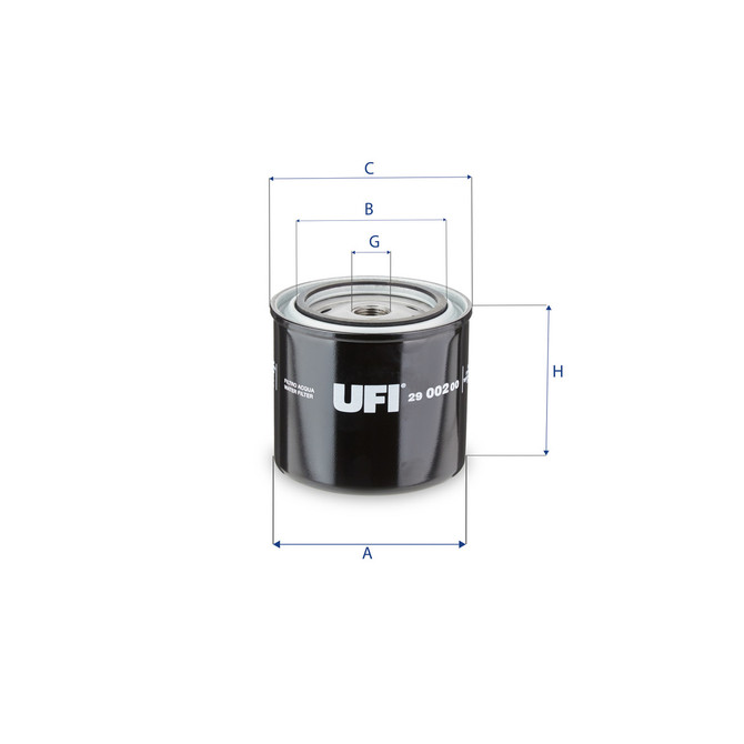 29.002.00 UFI Filters UFI Water Filter 29.002.00 UFI Filters UFI Water Filter