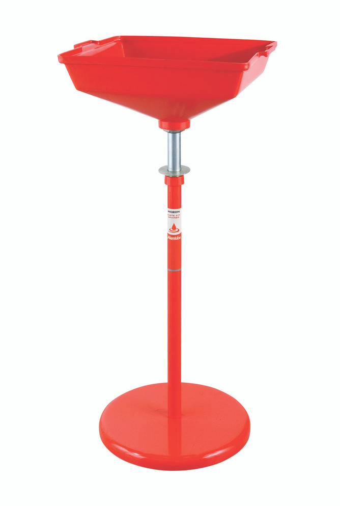 41020N Alemlube waste oil drainer with square 20L catchment bowl;