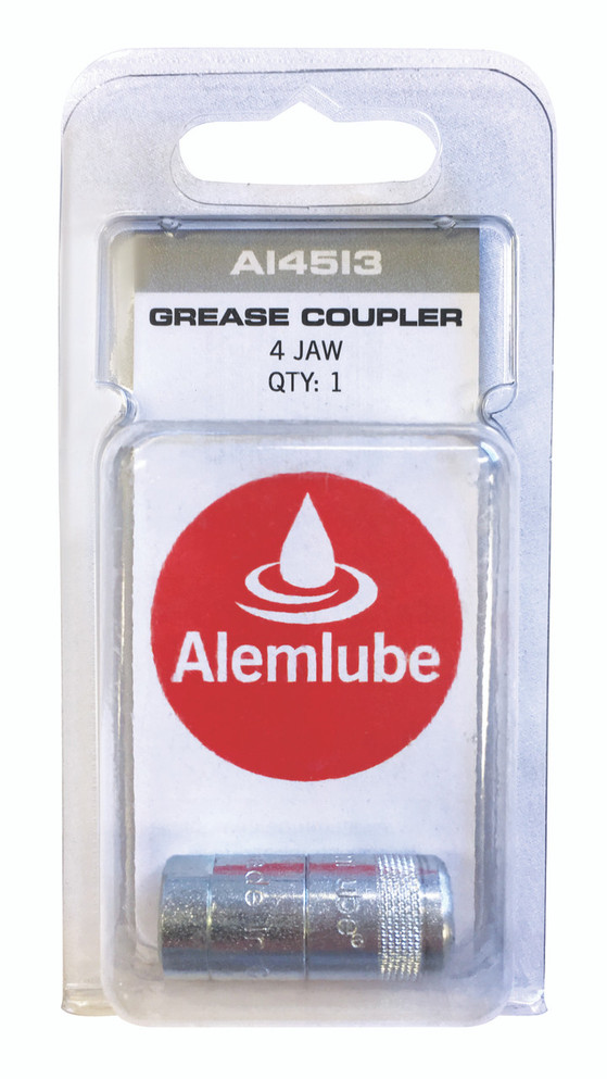 A14513 Alemlube 1/8" BSP standard duty 4 jaw coupler;