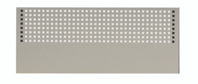 AA009 Alemlube Automotive Peg Board 754 x 39 x 355;