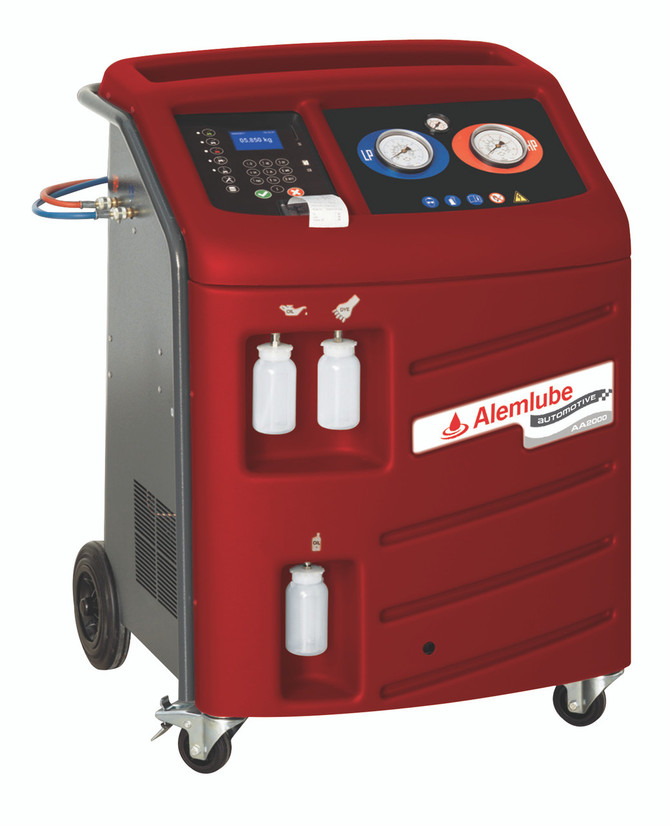 AA2000 Alemlube Automotive fully automatic air conditioning station  20kg capacity;