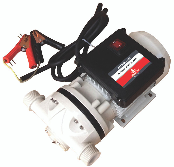 AB80035 Alemlube EL Series 24V AdBlue® transfer pump - 32L/min; AB80035 Alemlube EL Series 24V AdBlue® transfer pump - 32L/min;