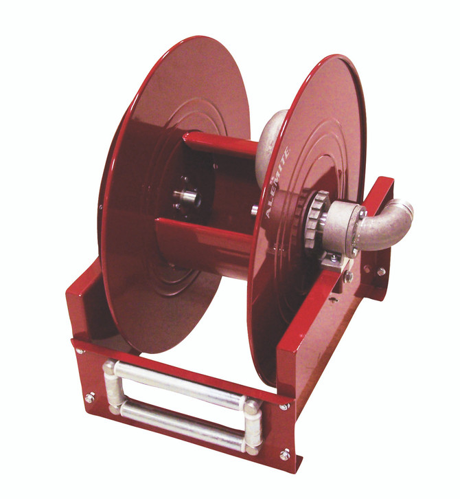 7346 Alemlite Alemite 1-1/2" ID spring rewind hose reel, 15m capacity  bare;