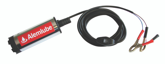 50040 Alemlube 12V submersible centrifugal pump, 32L/min;