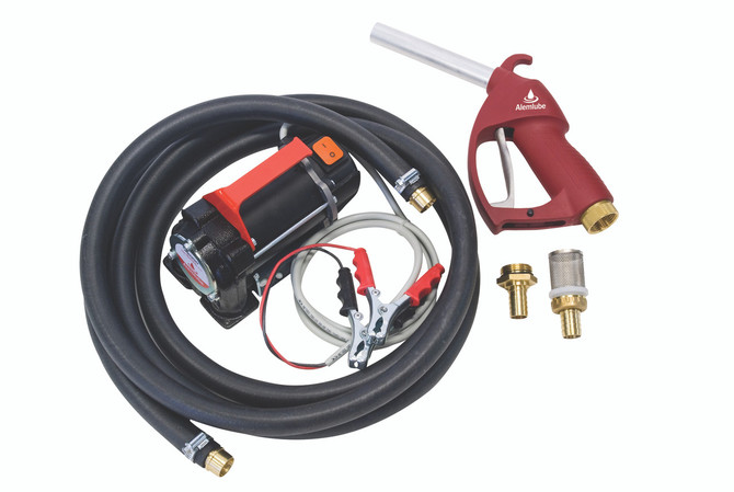 52000 Piusi 12V refuelling kit with manual shut off nozzle, 50L/min  portable;