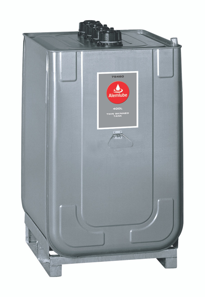 75460 Alemlube 400L capacity twin skinned self bunded oil tank;