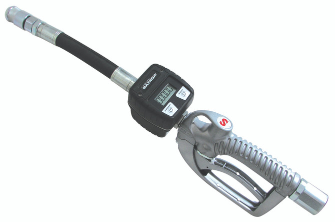 365654 Samoa electronic high volume engine or gear oil meter, 70L/min;