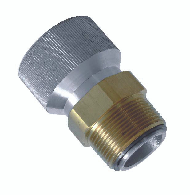 502020 Alemlube single plane swivel, 3/4" BSP (m) x 3/4" BSP (f);