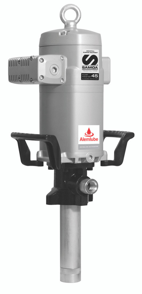 536030 Samoa PM45 10:1 ratio pump, 4-1/2" air motor, 65L/min;