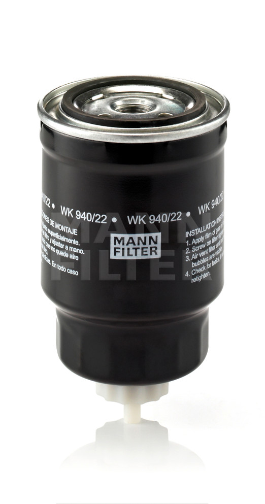 WK940/22 Mann Filter Fuel Filter WK940/22 Mann Filter Fuel Filter