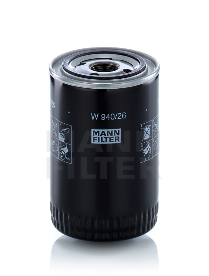 W940/26 Mann Filter Oil Filter