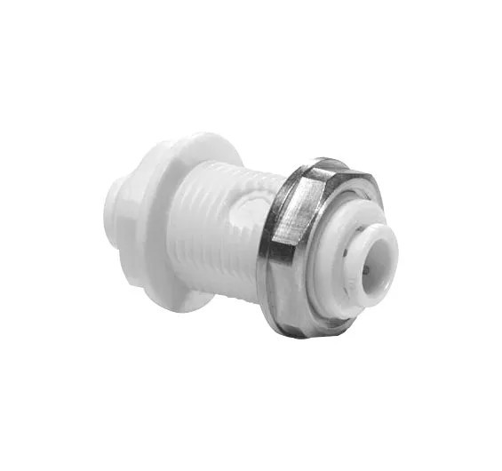 KBC66 Puretec KBC66 Puretec Bulkhead Cnctr, 3/8T x 3/8T