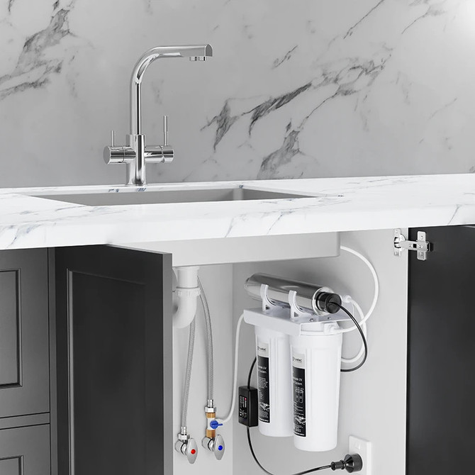 ESR2-T3 Puretec ESR2-T3 Puretec Ecotrol Undersink Twin Filter & UV System with Tripla-T3
