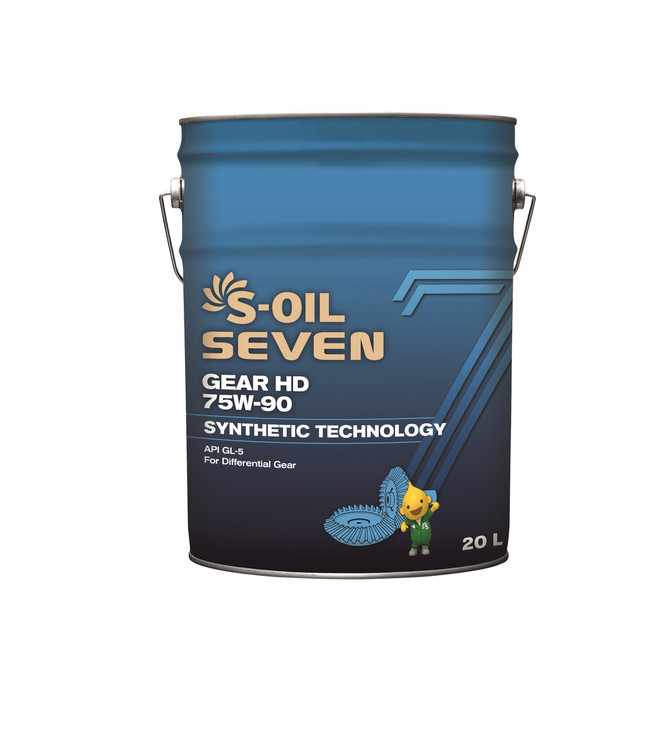 S-Oil 7 Heavy Duty Gear Oil 75W-90; 20 Litre; Synthetic Manual Transmission Oil S-Oil 7 Heavy Duty Gear Oil 75W-90; 20 Litre; Synthetic Manual Transmission Oil
