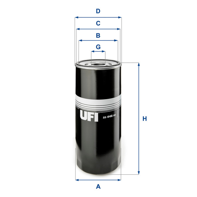 23.446.C0 UFI Filters 23.446.C0 UFI Oil Filter