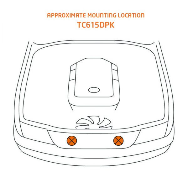 TCD615DPK Direction Plus ; TransChill Transmission Dual Cooler Kit LAND CRUISER 200