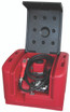 L10040PAM Alemlube 100L lockable poly tank with 12V kit and automatic nozzle with meter ;