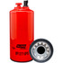 BF1277-SPS Baldwin Fuel/Water Separator Spin-on with Drain,Sensor Port and Reusable Sensor