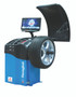 G4.140WS Ravaglioli professional wheel balancer with ultrasound width gauge and laser pointer;