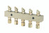 6135 Alemlube Header block 5 outlet c/w 6mm fittings and grease nipples;