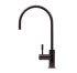 DFU220 Puretec DFU220 Puretec Polished Black Designer Faucet, High Loop, 1/4 Turn, LED