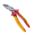 IN504B-07; Wedo Tools Bent Diagonal Cutting Pliers (German Type) - 180mm; Insulated 1000V