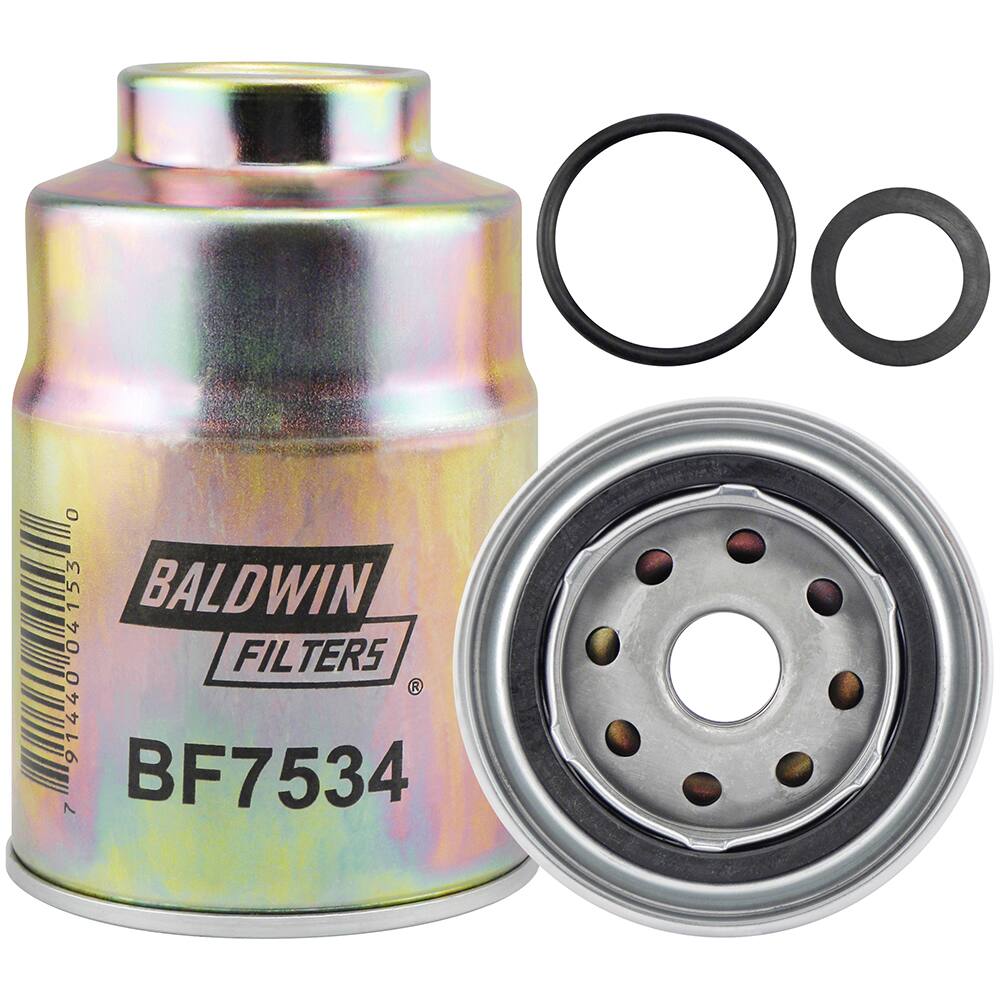 BF7534 Baldwin Fuel/Water Separator Spin-on with Threaded Port