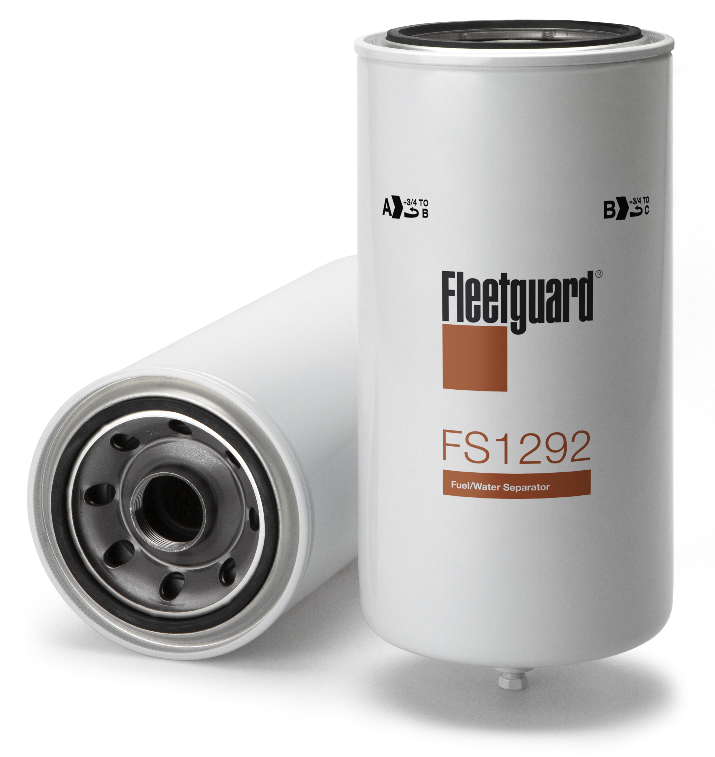 FS1292 Fleetguard Fuel/Water Sep Spin-On