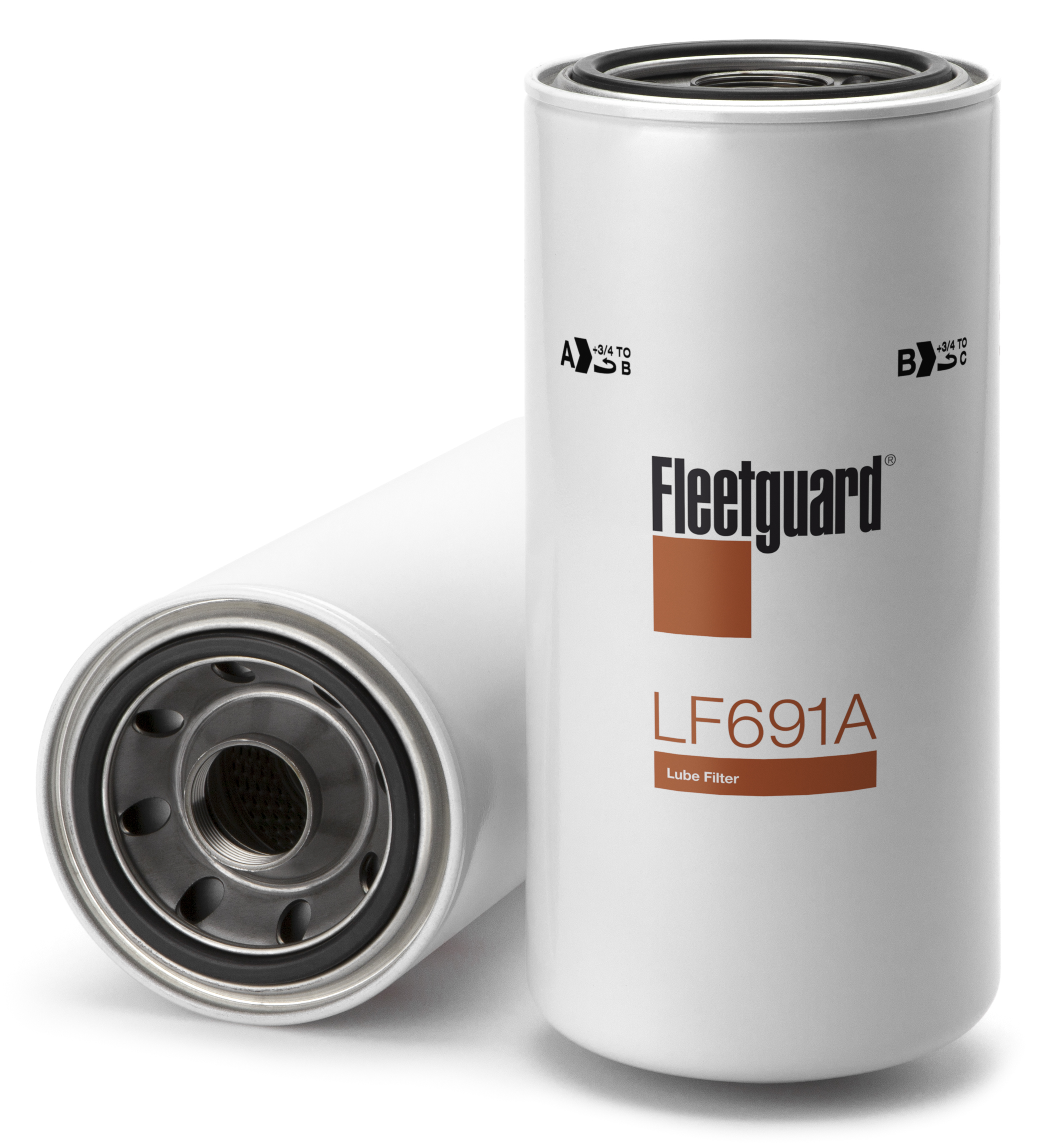 LF691A Fleetguard Lube, Full-Flow Spin-On