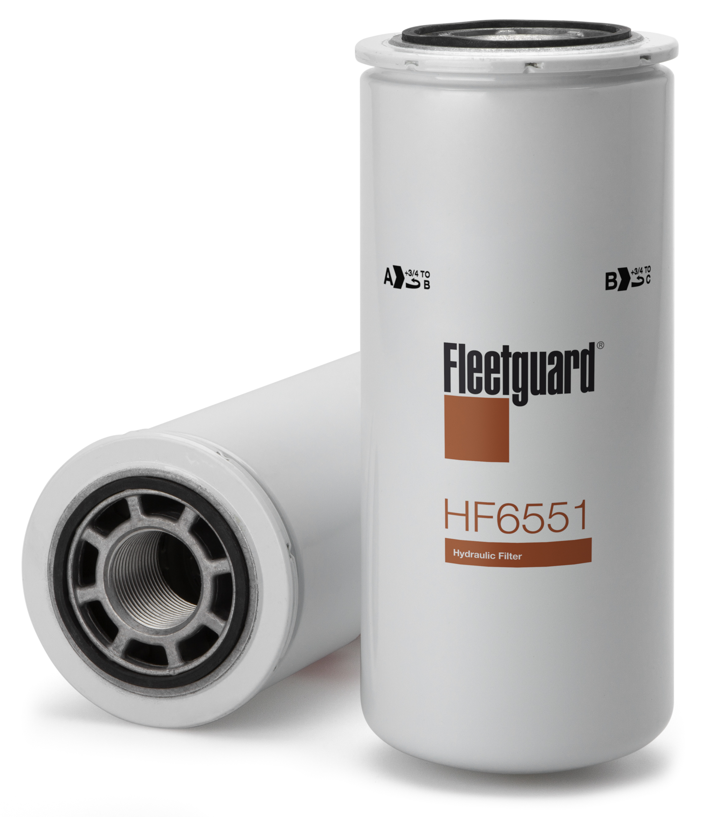 HF6551 Fleetguard Hydraulic, Spin-On