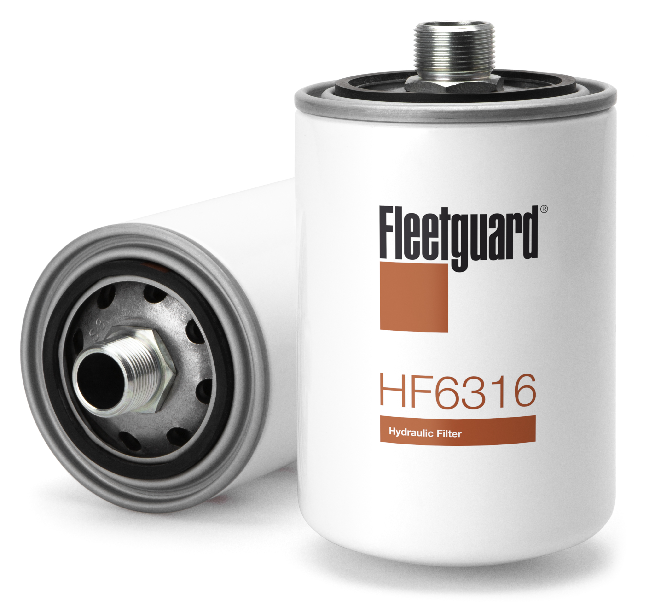 HF6316 Fleetguard Hydraulic, Spin-On