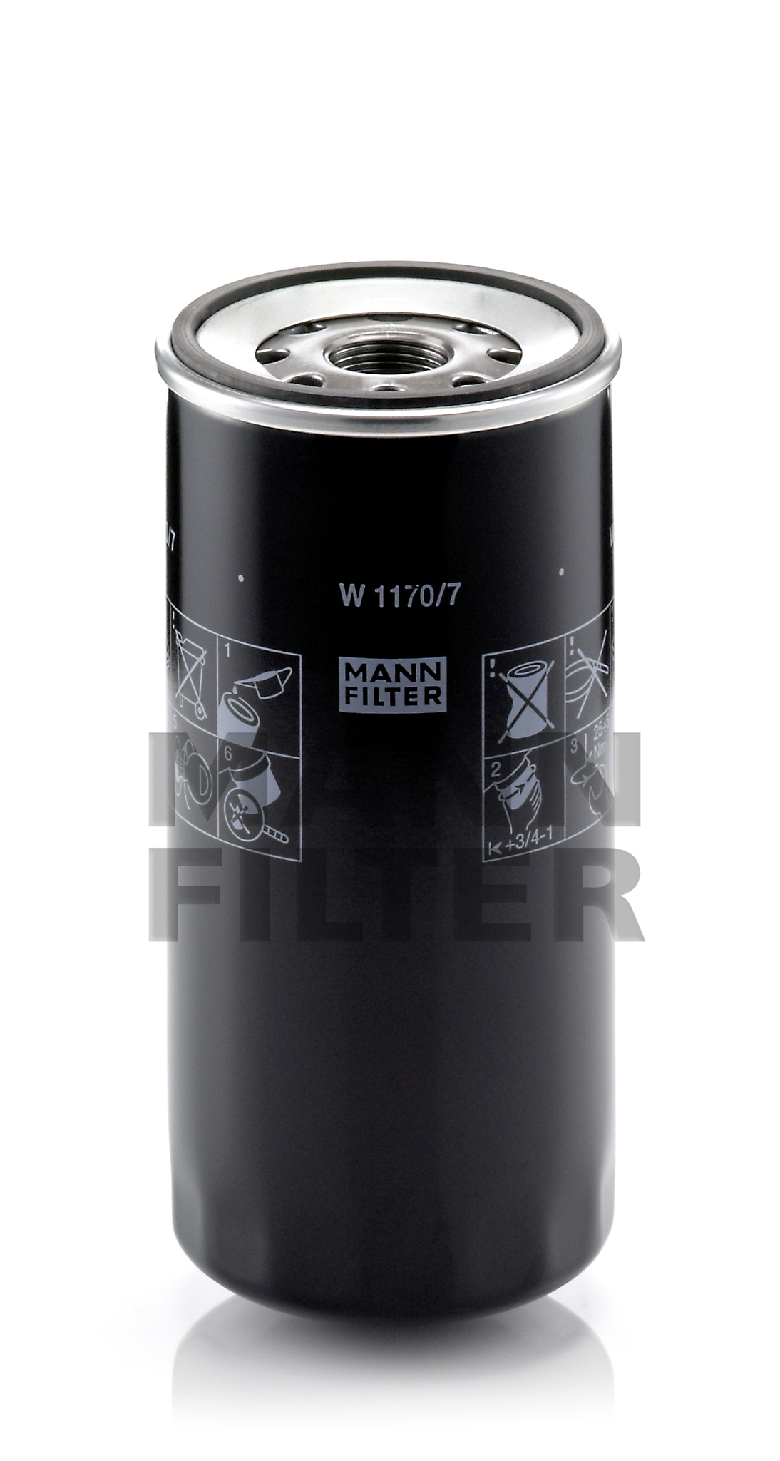W1170/7 Mann Filter Mann Oil Filter