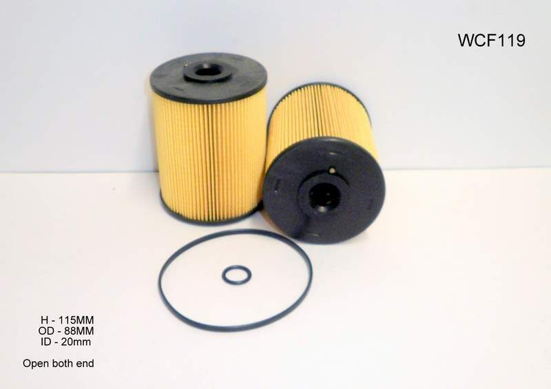 WCF119 Wesfil Diesel Fuel Filter; Hino