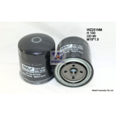 WZ251NM Wesfil Oil Filter; Z251 Mitsubishi