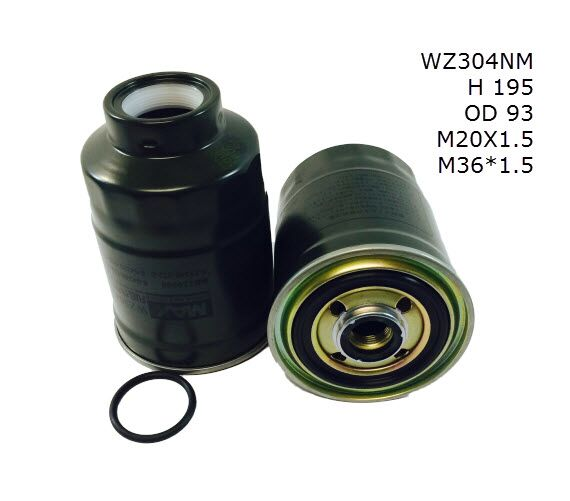 WZ304NM Wesfil Diesel Fuel Filter; Z304 Holden