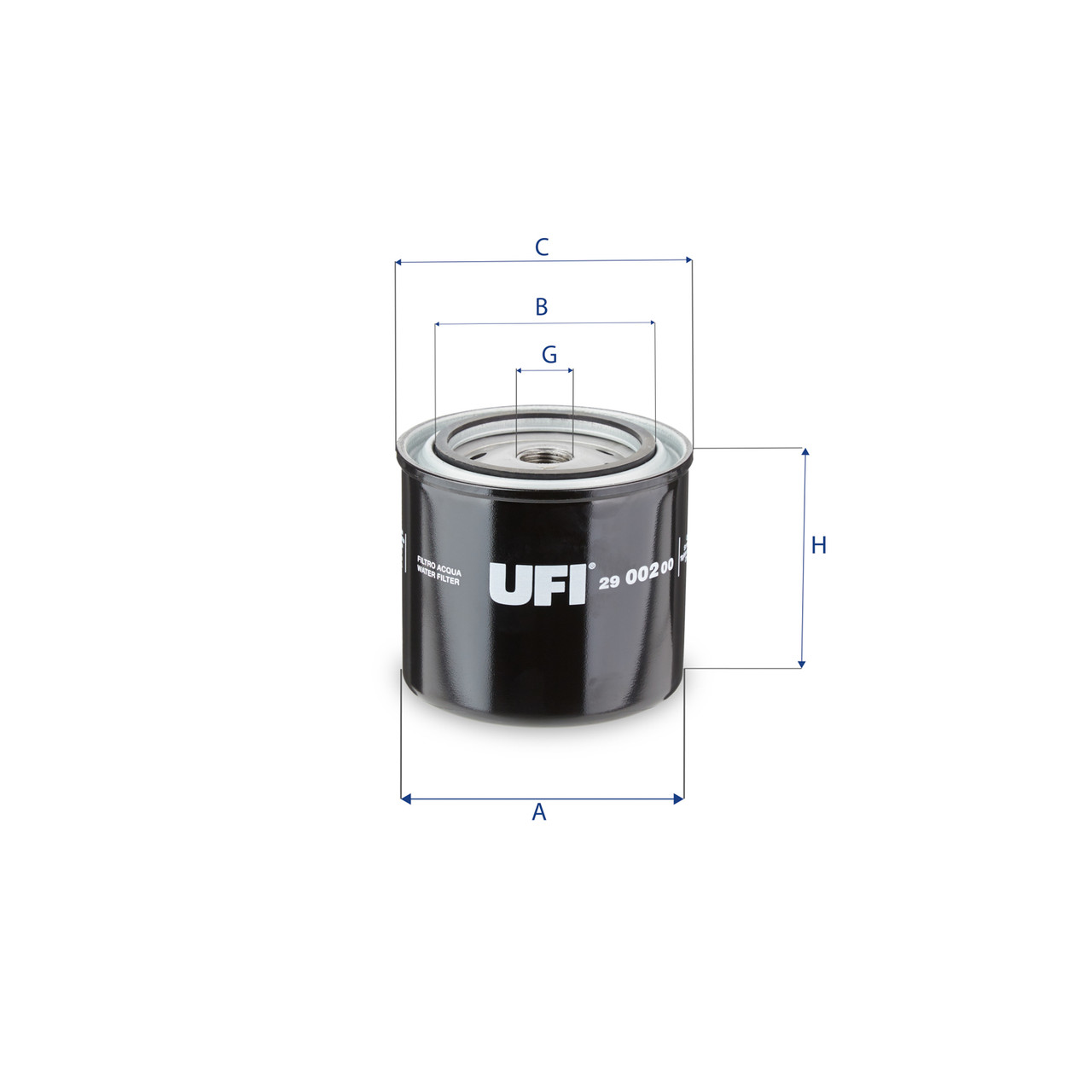 29.002.00 UFI Filters UFI Water Filter