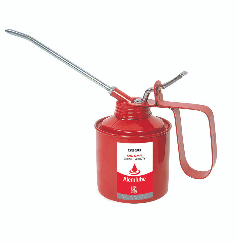 5330 Alemlube force feed oil can  375mL capacity, rigid spout;