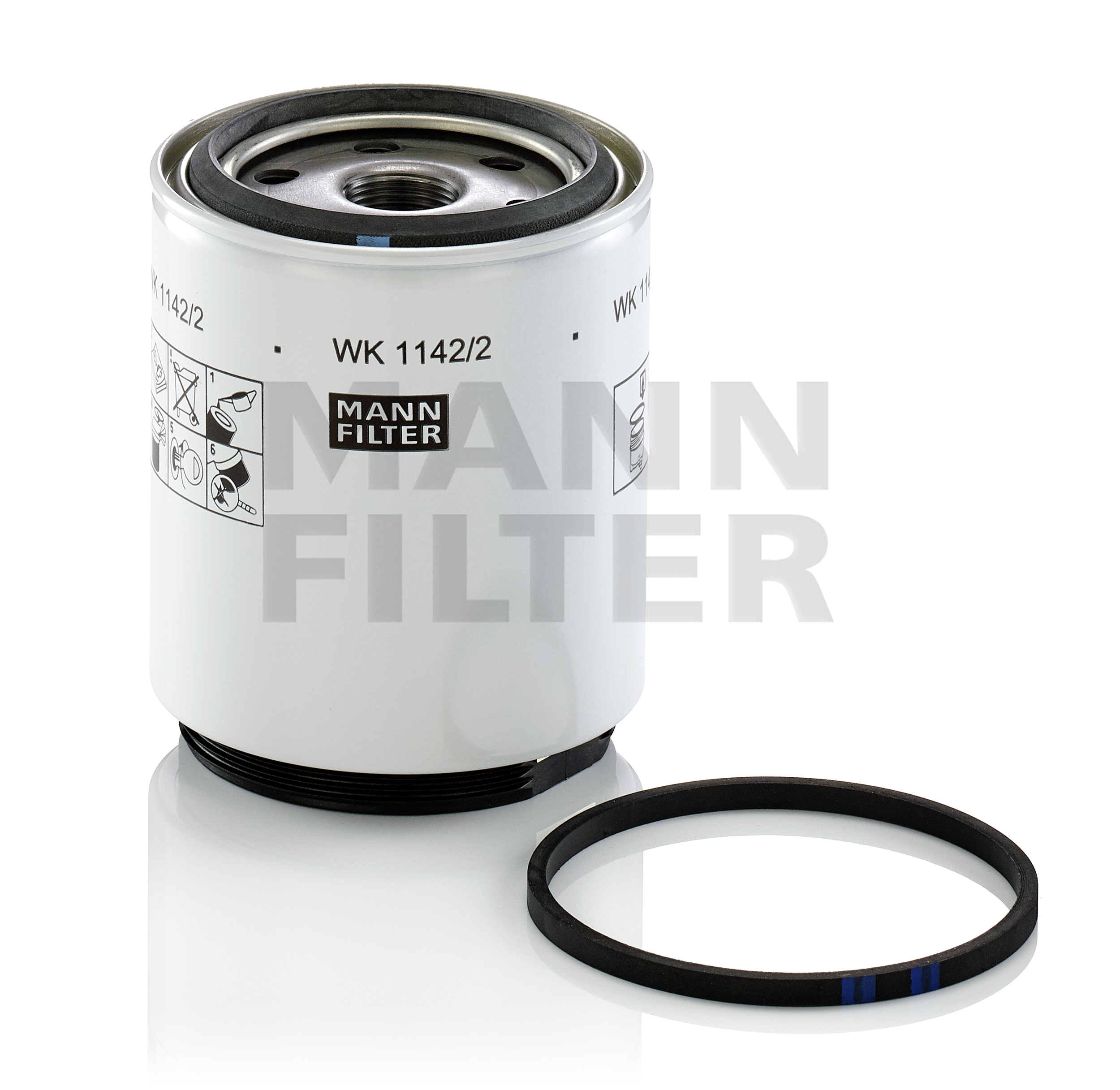 WK1142/2X Mann Filter Fuel Filter