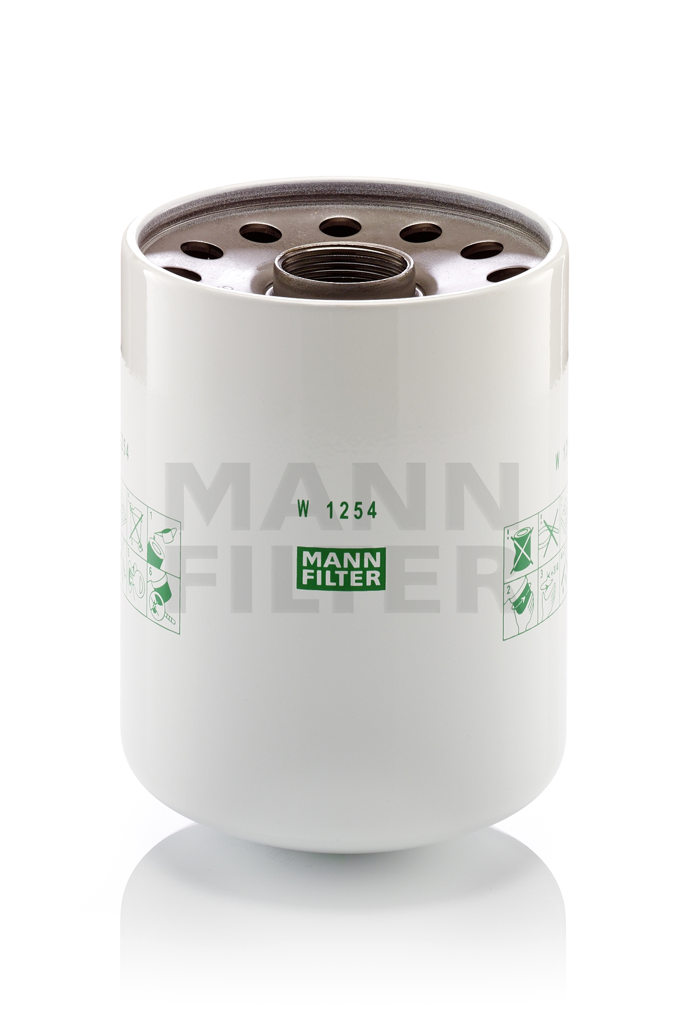 W1254X Mann Filter Oil Filter
