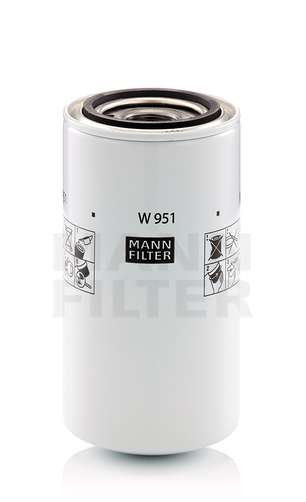 W951 Mann Filter Oil Filter