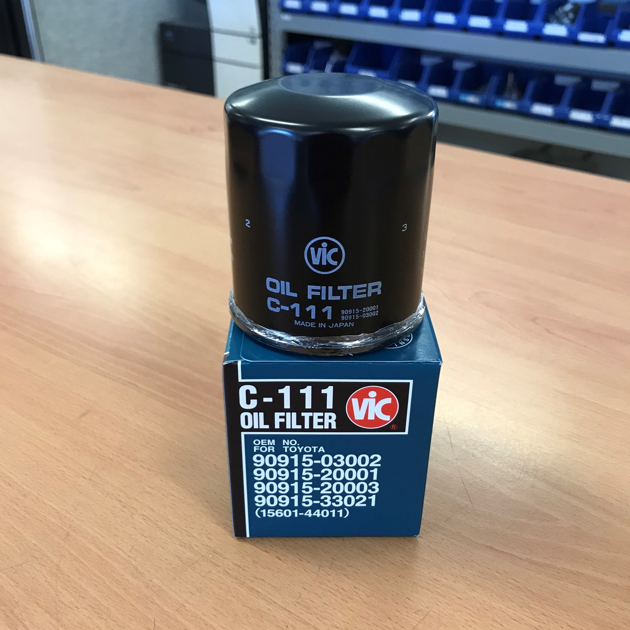 C-111 VIC Oil Filter for Toyota; C111