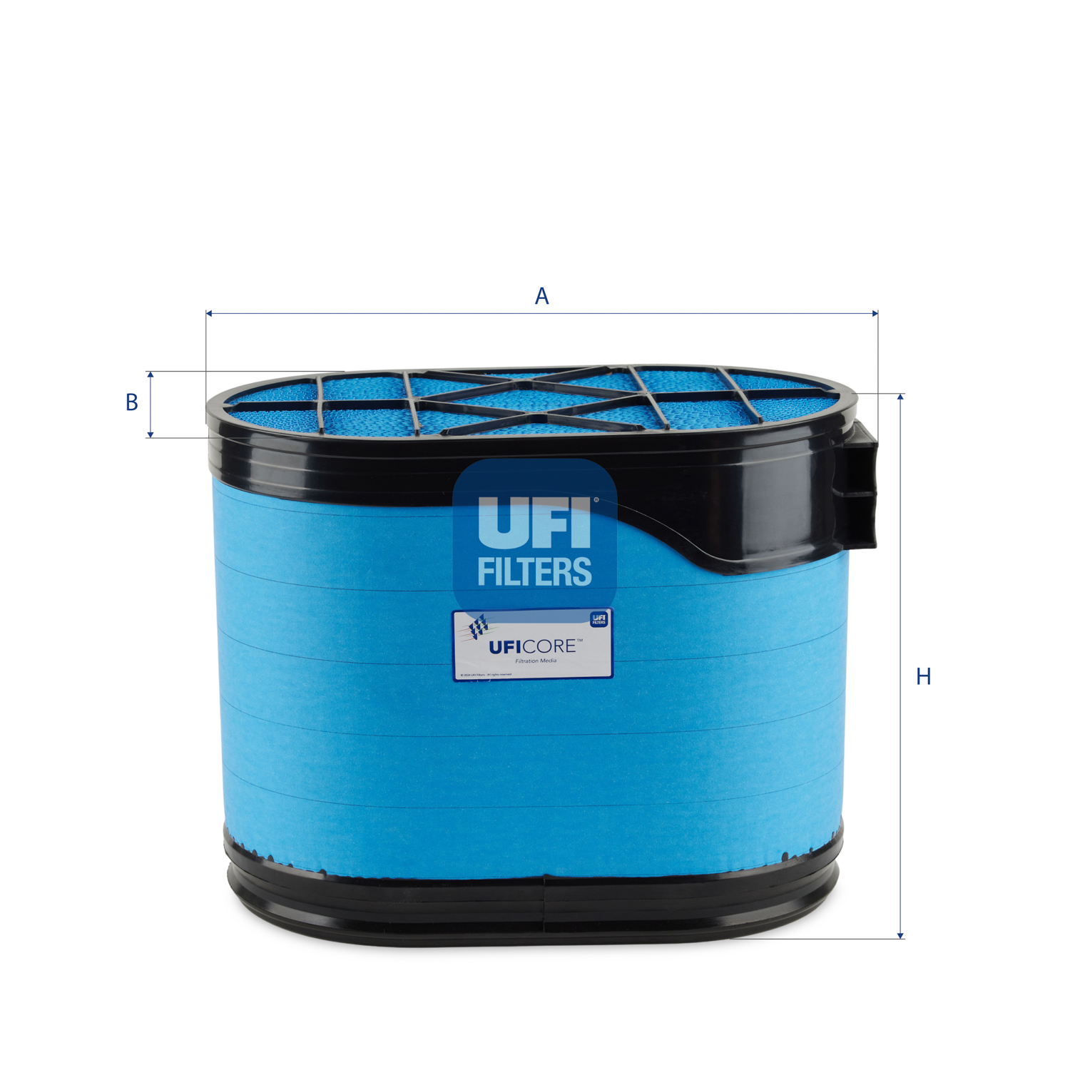27.J48.00 UFI Air Filter; UFICORE; Replaces P608676; DBA5397
