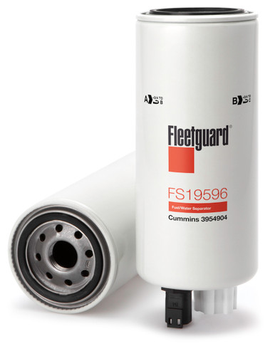 FS19596 Fleetguard Fuel/Water Separator - Filter Discounters