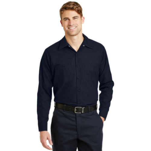 Long Sleeve Industrial Work Shirt-SimsLohman