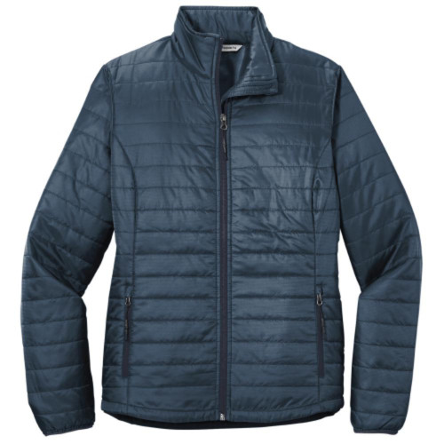 Ladies Packable Puffy Jacket-SimsLohman