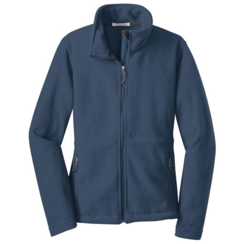 Embroidered Women's Zip Fleece Jacket-SimsLohman