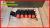 5x Shell Shotgun Shell Card USA Hand Made