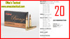 223 55gr PMC Bronze FMJ Brass Cased Ammunition - 20x Rounds