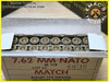 7.62x51 Lake City M118 Match Ammunition 1960