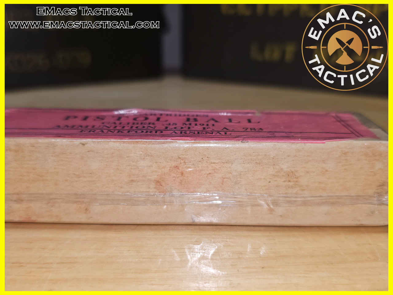 .45 ACP Pistol Ball Frankford Arsenal M1911 F.A. 783